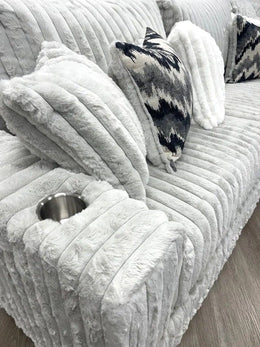 9600 Gray - Oversized Sectional