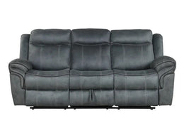 Andres Grey - 3pc Reclining Living Room Set