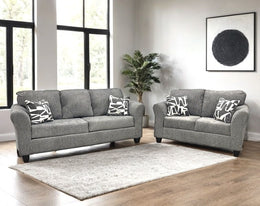 210 BLACK - 2PC Sofa and Loveseat Set **NEW ARRIVAL**