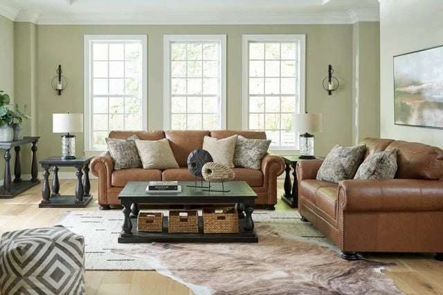 Ashley 576-04 Sofa & Loveseat (TOP GRAIN/OVERSIZE) **NEW ARRIVAL**