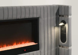 Romance2 Gray Platform Bed - Queen, King **NEW ARRIVAL**