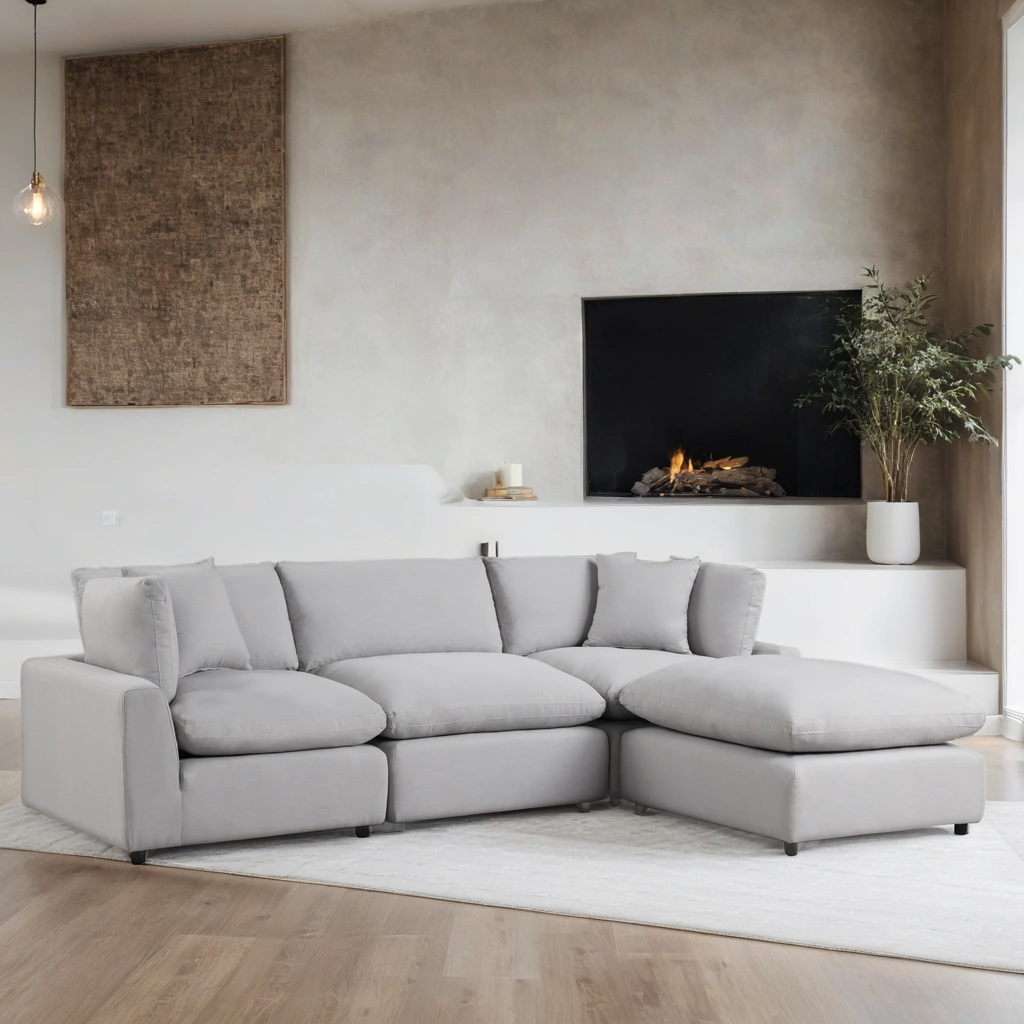 SKY Modular Sectional โ FREE TV or Area Rug!