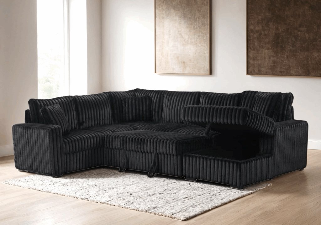 Sonic Sectional With Pull-Out Bed