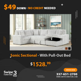 Sonic Sectional With Pull-Out Bed