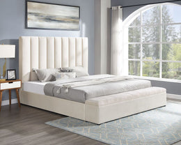 Valencia Velvet Platform Bed