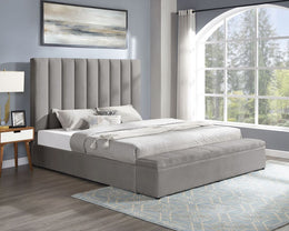 Valencia Velvet Platform Bed