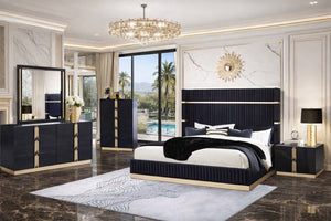 Evon (Black) Bedroom Set