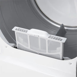 Package - LG - 5.0 Cu. Ft. High-Efficiency Smart Top Load Washer with Easy Unload and 7.3 Cu. Ft. Smart Electric Dryer with Sensor Dry - Alpine White