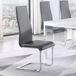 Montclair Upholstered Dining Side Chair Black (Set of 4)