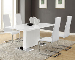 Montclair Upholstered Dining Side Chair Black (Set of 4)