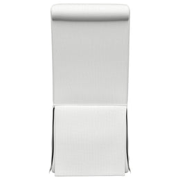 Shawna Upholstered Skirted Side Chair Light Grey (Set of 2)