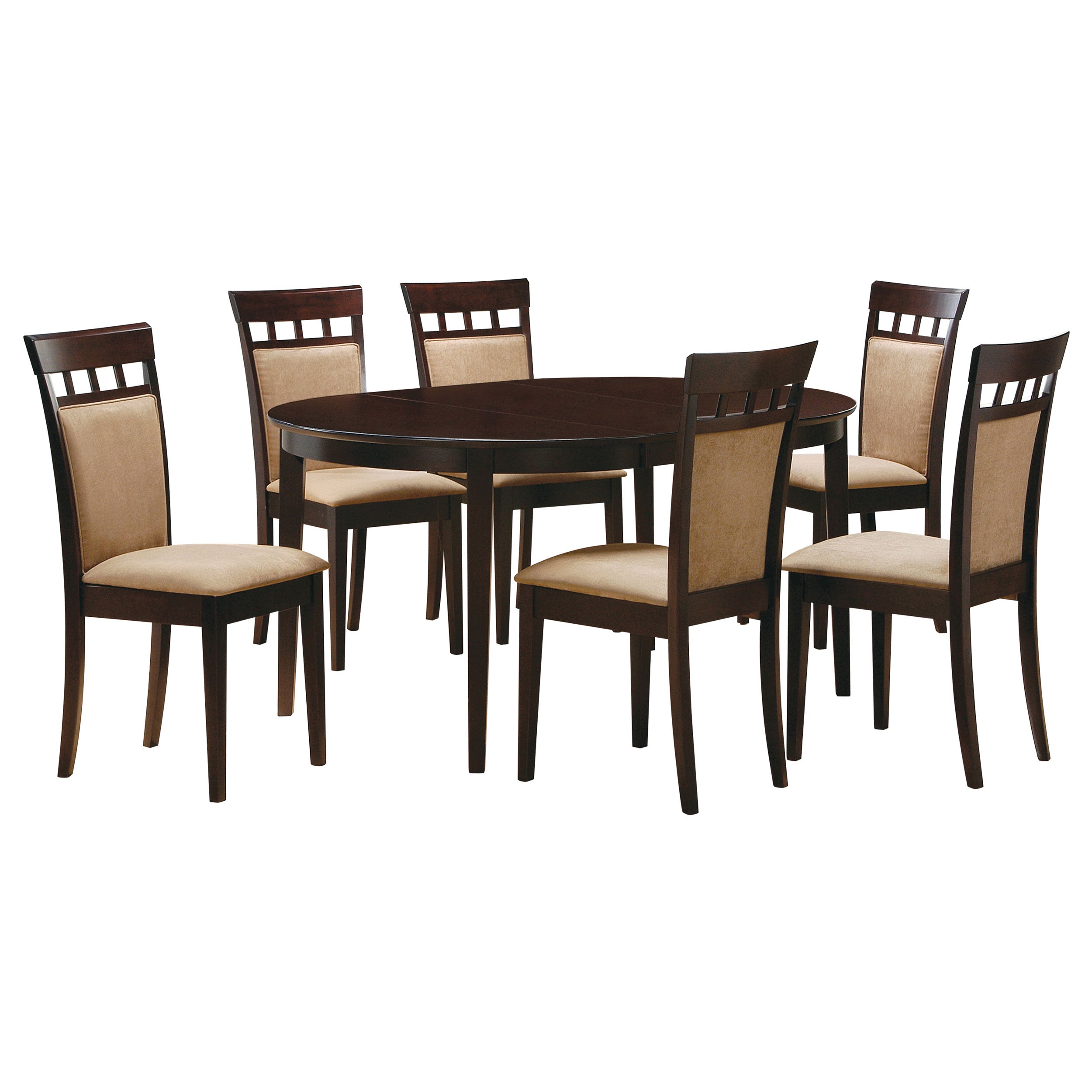 Gabriel  Square Counter Height Dining Set Cappuccino