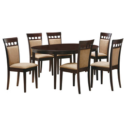 Gabriel  Square Counter Height Dining Set Cappuccino