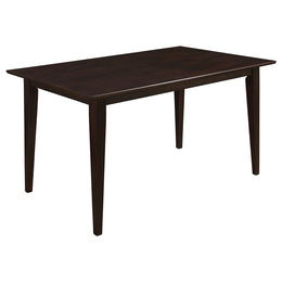 Gabriel  Rectangular 59-inch Dining Set Cappuccino
