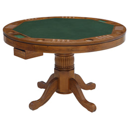 Mitchell  3-in-1 Dining and Game Table Set Amber