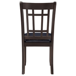 Lavon Wood Dining Side Chair Espresso (Set of 2)