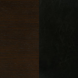 Dalila Fabric Upholstered Wood Dining Bench Dark Grey