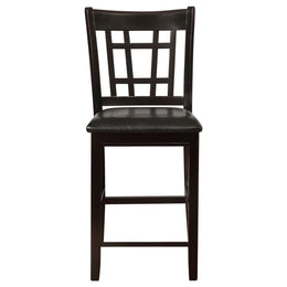 Lavon  Oval Counter Height Dining Set Espresso