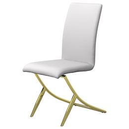 Carmelia Upholstered Dining Side Chair Black (Set of 4)