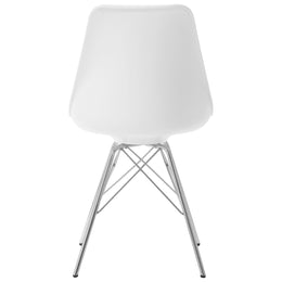 Lowry  Round Dining Table Set White