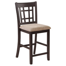 Lavon  Oval Counter Height Dining Set Light Chestnut