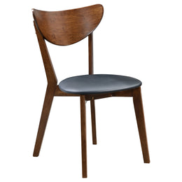 Jedda  Oval Dining Table Set Dark Walnut
