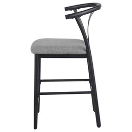 Dolman Counter Height Dining Side Chair Beige (Set of 2)