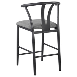 Dolman Counter Height Dining Side Chair Beige (Set of 2)