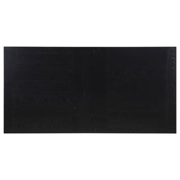 Catherine Rectangular 84-inch Wood Dining Table Black