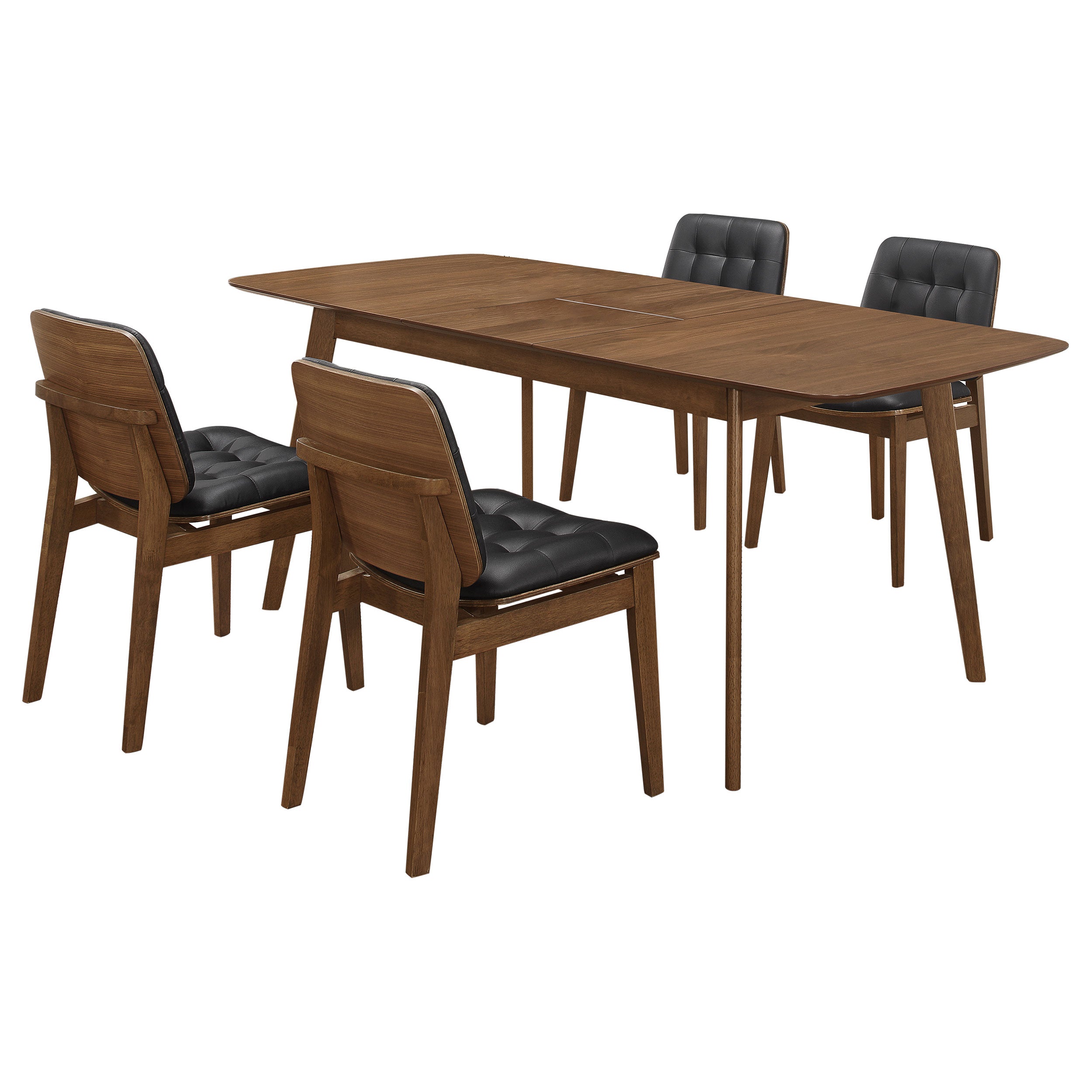 Redbridge Rectangular  Dining Set Natural Walnut