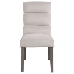 Carla Velvet Upholstered Dining Side Chair Ash (Set of 2)