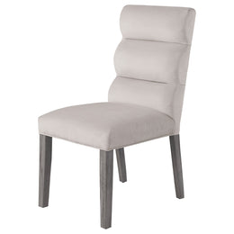 Carla Velvet Upholstered Dining Side Chair Ash (Set of 2)