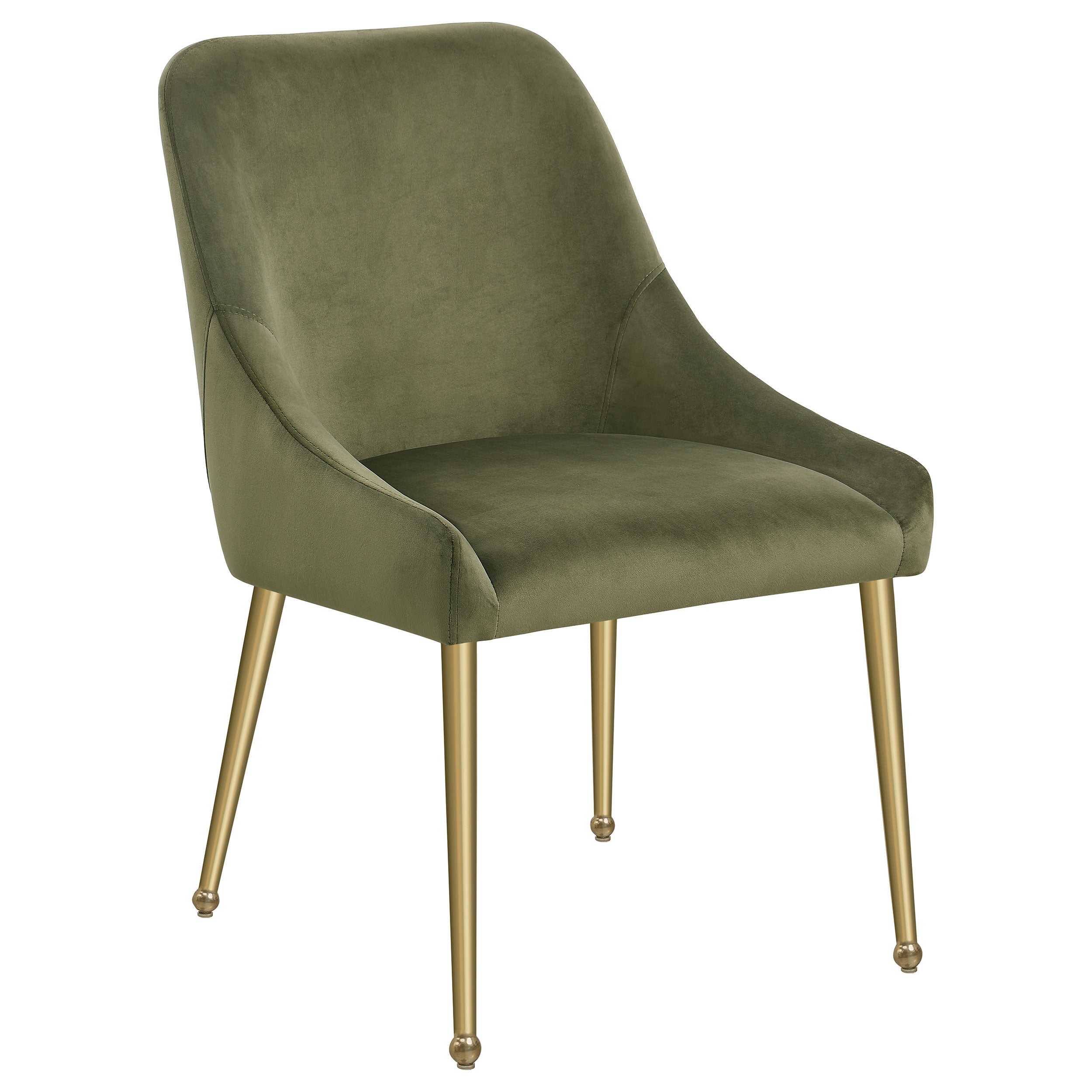 Mayette Upholstered Dining Side Chair Blue (Set of 2)