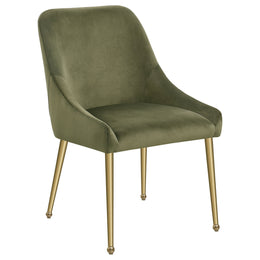 Mayette Upholstered Dining Side Chair Blue (Set of 2)