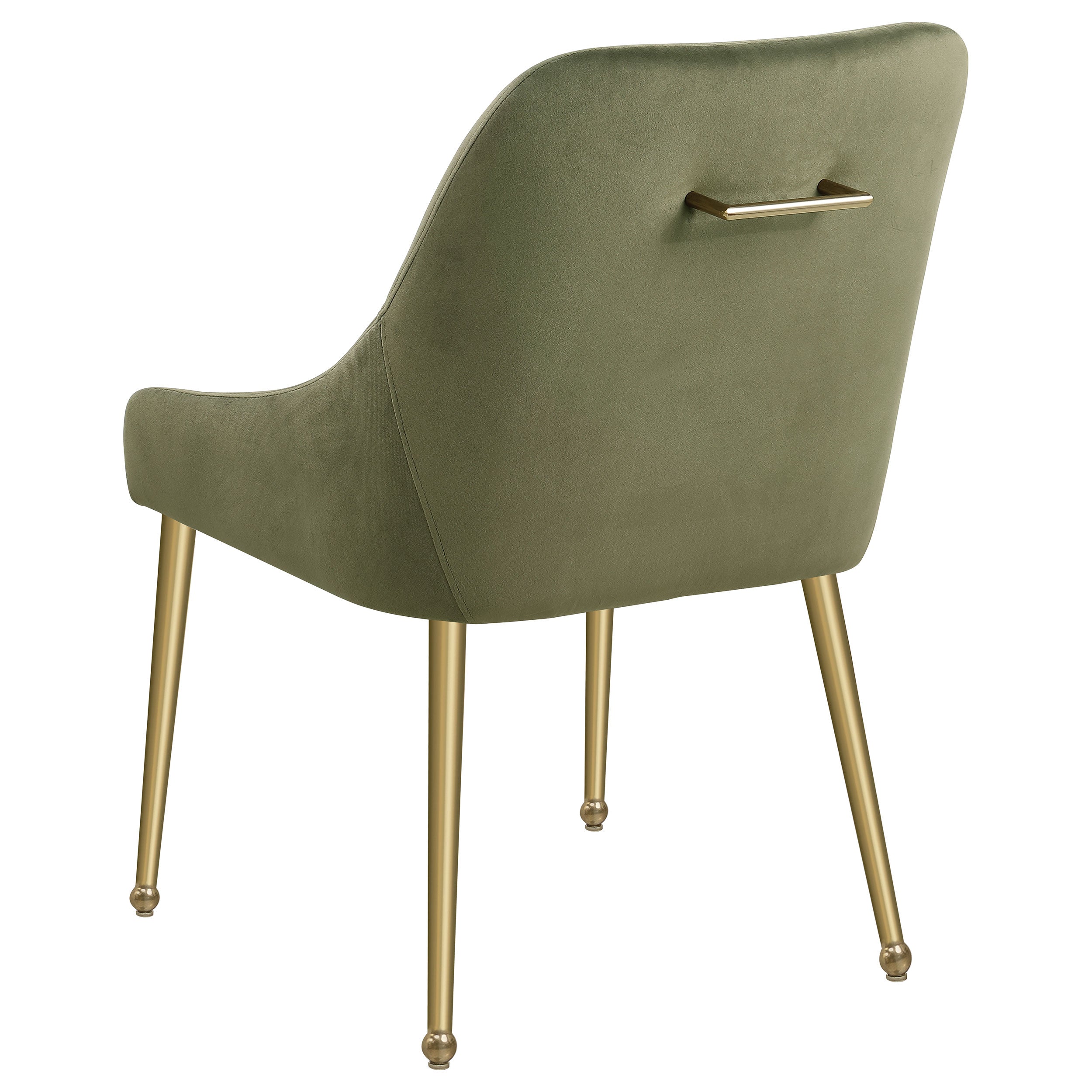 Mayette Upholstered Dining Side Chair Blue (Set of 2)