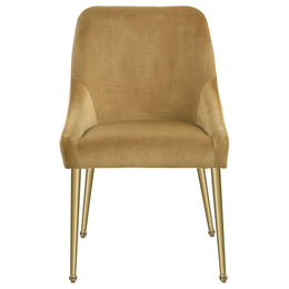 Mayette Upholstered Dining Side Chair Blue (Set of 2)