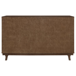 Reynolds 2-door Sideboard Buffet Storage Cabinet Brown Oak