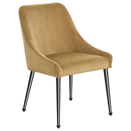 Mayette Upholstered Dining Side Chair Blue (Set of 2)