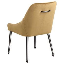Mayette Upholstered Dining Side Chair Blue (Set of 2)
