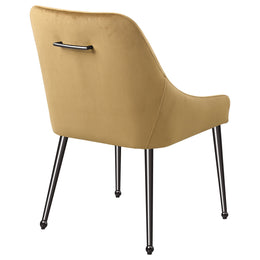 Mayette Upholstered Dining Side Chair Blue (Set of 2)