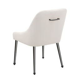 Mayette Upholstered Dining Side Chair Blue (Set of 2)