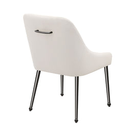 Mayette Upholstered Dining Side Chair Blue (Set of 2)
