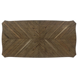 Ronnie  Rectangular Dining Table Set Rustic Cream