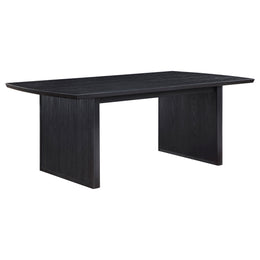 Brookmead  Extension Leaf Dining Table Set Black