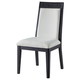 Brookmead Dining Side Chair Grey and Black (Set of 2)
