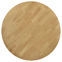 Elowen  Round Solid Wood Dining Set Light Walnut