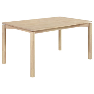 Parkridge 59-inch Rectangular Dining Table Natural Walnut