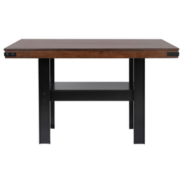 Patterson  Counter Height Dining Set Mango Oak