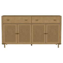 Arini 2-drawer Cane Door Dining Sideboard Server