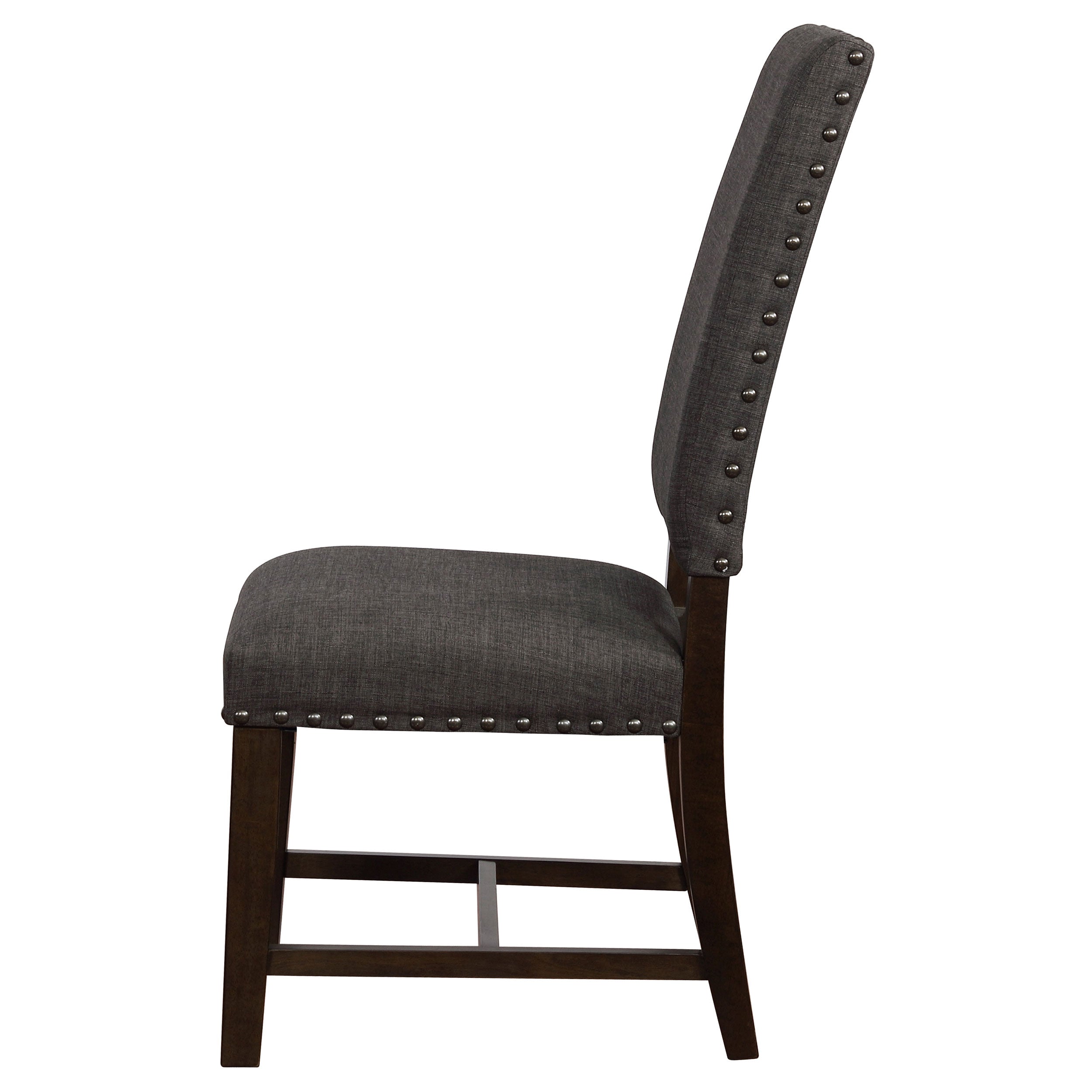 Twain Upholstered Dining Side Chair Beige (Set of 2)